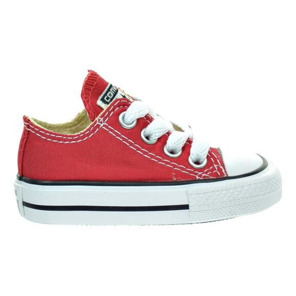 NWT Converse Unisex Toddler Chuck Taylor All Star Low Top Red Sneakers Size 10 - Picture 1 of 1
